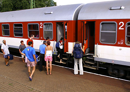 Group travel by train is easy Group travel by train Poland Europe