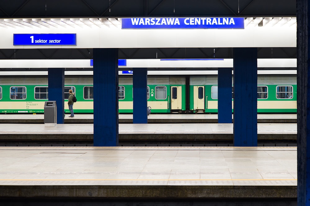 Warszawa Centralna main railway station