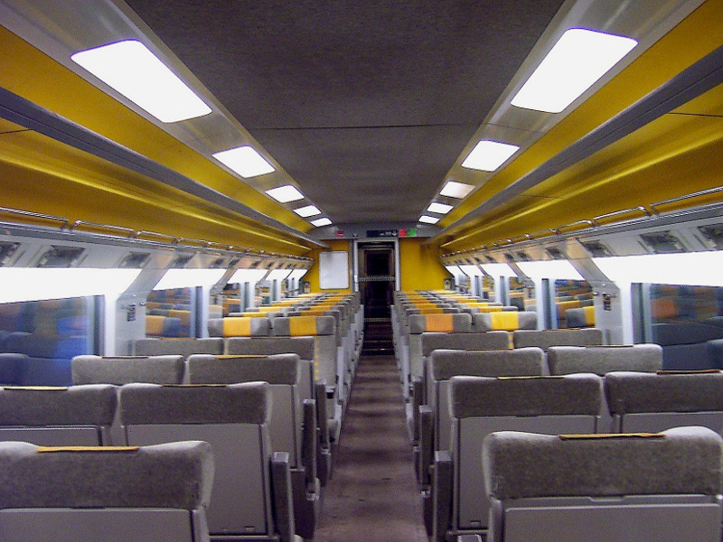 Standard class seats