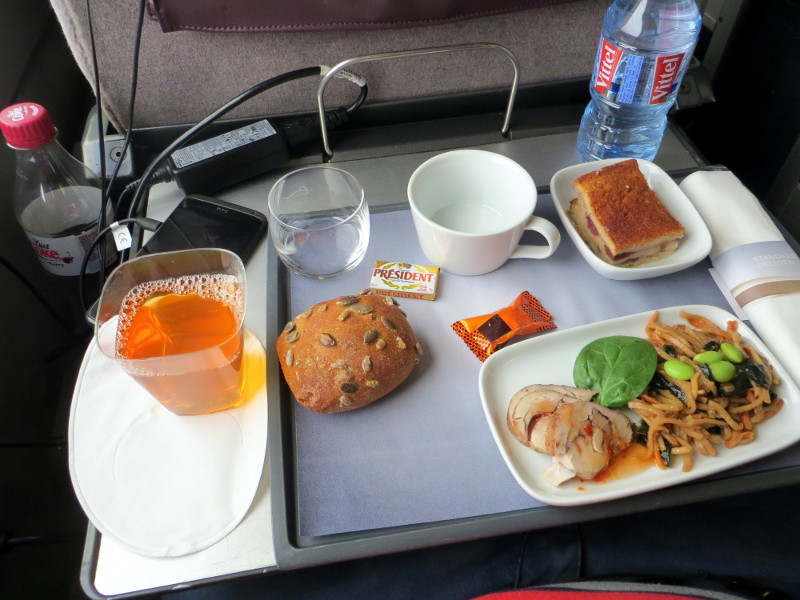 Premier class meal
