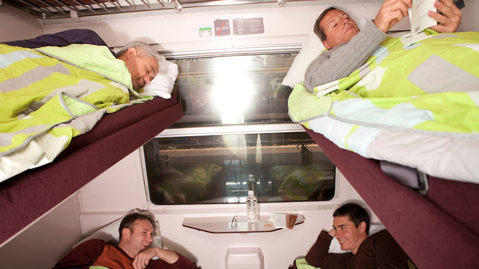 wagon sypialny tanie wakacje we Francji