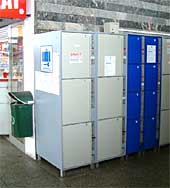 Luggage lockers
