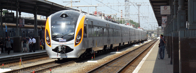 ukrainian train from poland to kiev