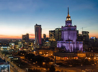 train from Warsaw to Vienna