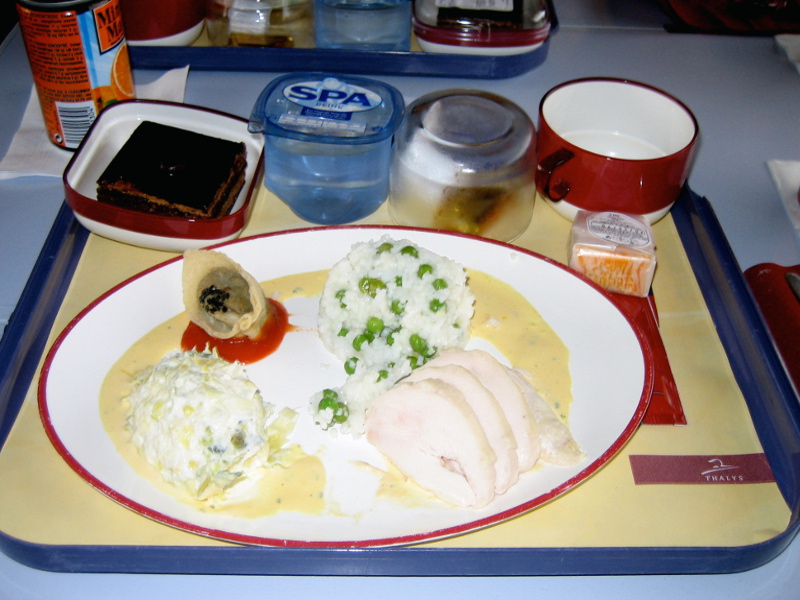 Thalys Comfort 1 meal