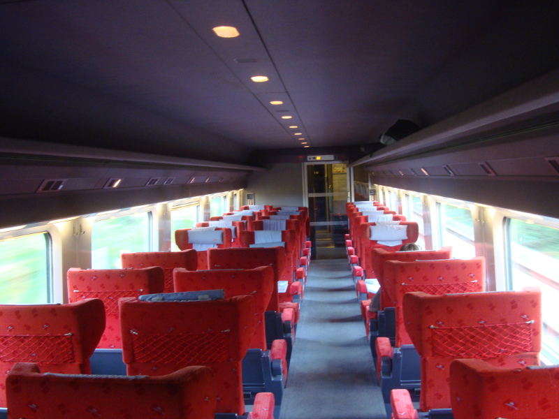Thalys Comfort 1 seats Thalys Comfort 1 seats