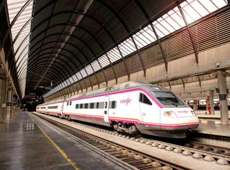 Highspeed train in Spain Highspeed train in Spain