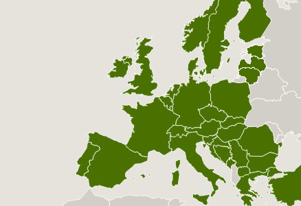 Interrail map Interrail map