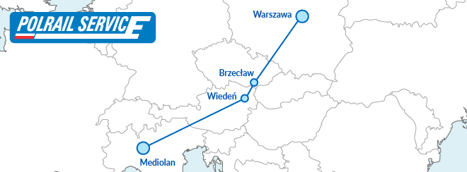 Podróż z Warszawy do Mediolanu pociągiem